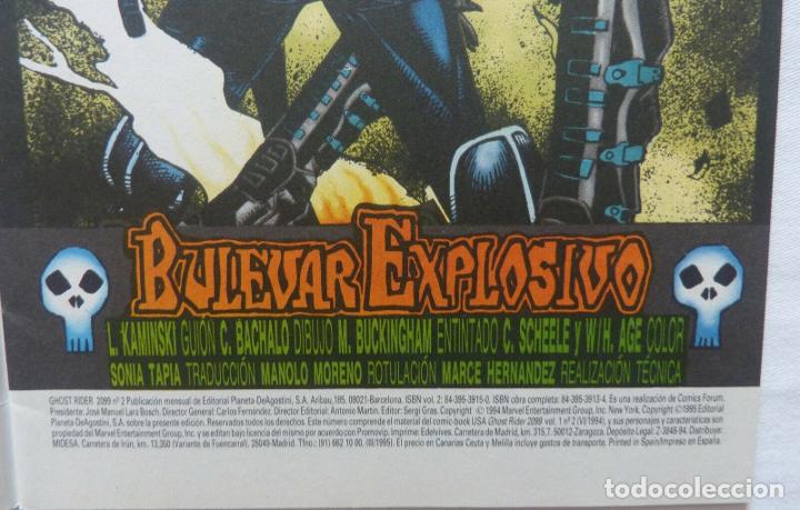 C&oacute;mics: Comic Ghost Rider 2099,Numero 2 de 12,Serie Limitada,Marvel, 1994 - Foto 8