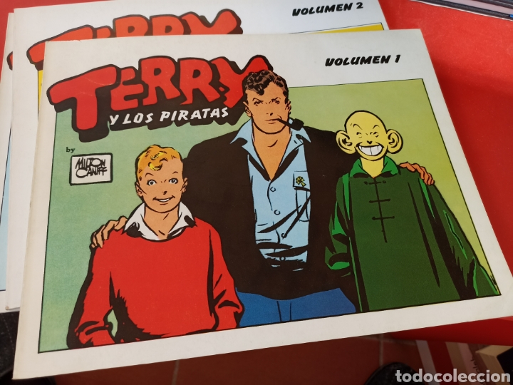 C&oacute;mics: Terry y los piratas 9 tomos ediciones B.O + la guada&ntilde;a ediciones+el aventurero ediciones - Foto 6