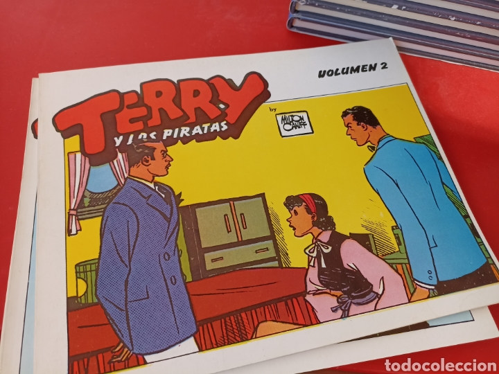 C&oacute;mics: Terry y los piratas 9 tomos ediciones B.O + la guada&ntilde;a ediciones+el aventurero ediciones - Foto 7