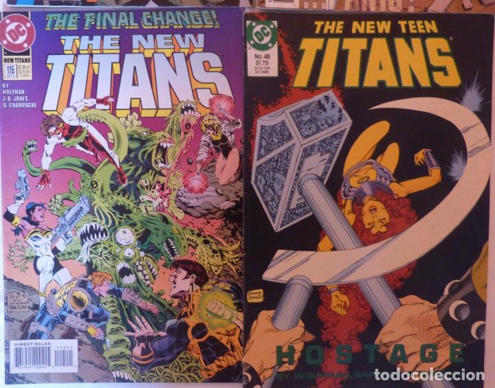 C&oacute;mics: 3 comics The New Teen Titans y 1 comic Team Titans - Foto 3