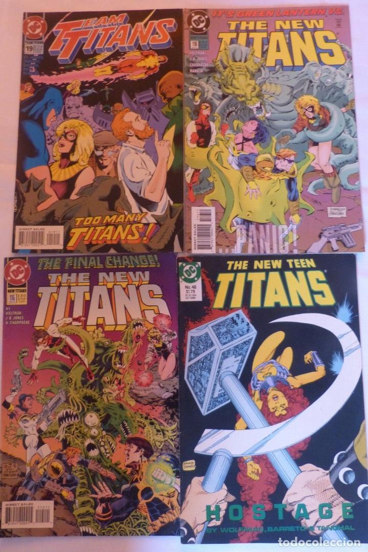 C&oacute;mics: 3 comics The New Teen Titans y 1 comic Team Titans - Foto 5