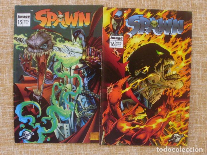 C&oacute;mics: Spawn, n&ordm; 15 y 16, 1995, Image, World Comics, Planeta DeAgostini, Greg Capullo - Foto 1