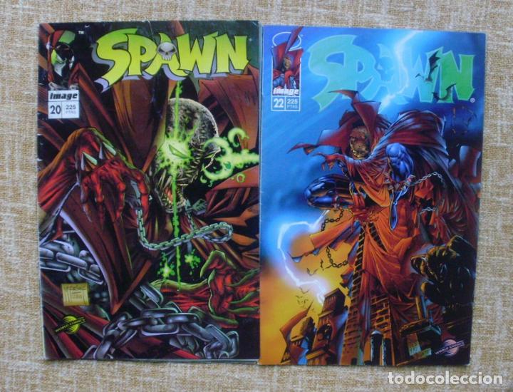 C&oacute;mics: Spawn, n&ordm; 20 y 22, 1995-96, Image, World Comics, Planeta DeAgostini, McFarlane - Foto 1