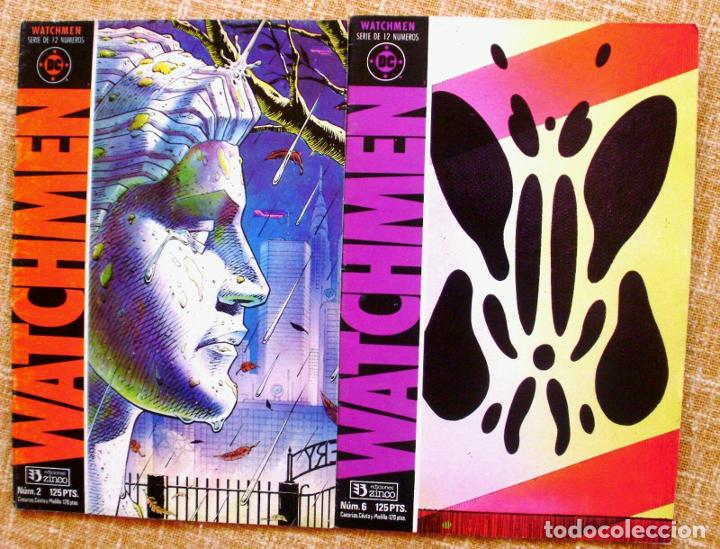 C&oacute;mics: Lote de 2 Comics de WatchMen, 1987, n&uacute;meros 2 y 6 - Foto 1