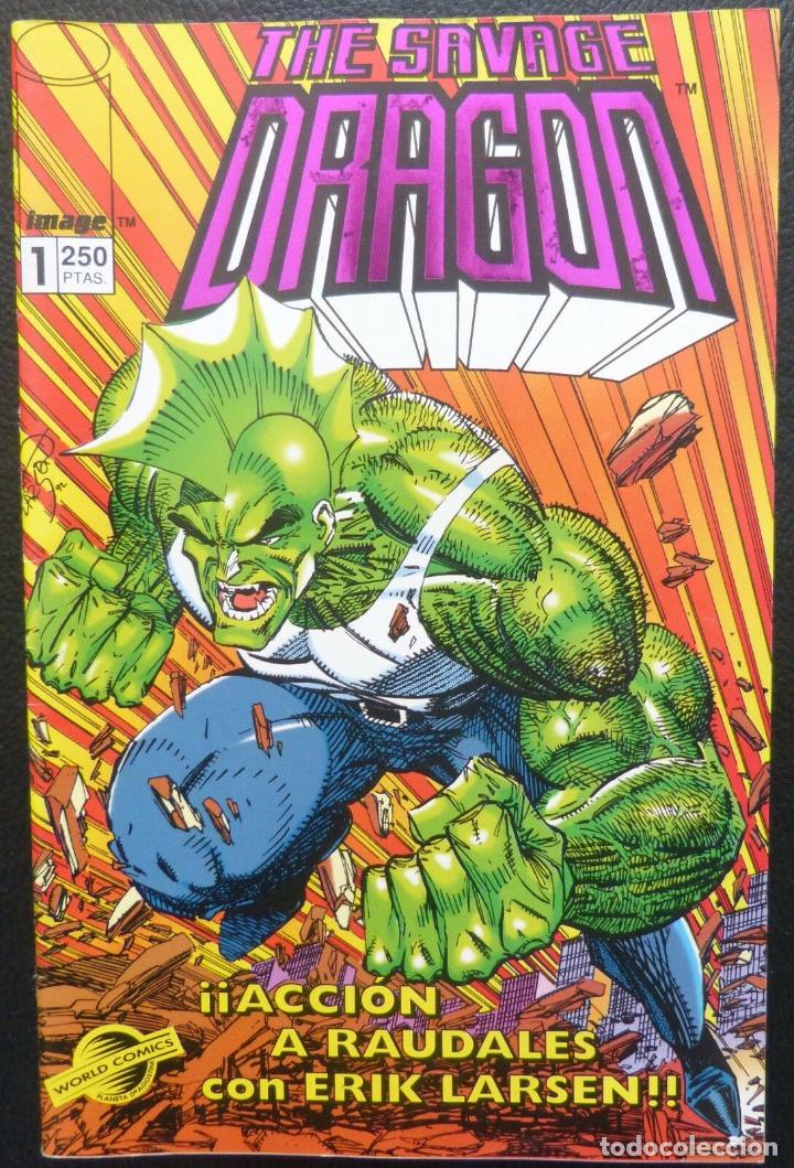 C&oacute;mics: Comic The Savage DRAGON,N&ordm; 1,Image,World Comics,Planeta,1994 - Foto 1