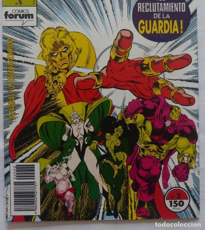 C&oacute;mics: Comic Warlock y la Guardia del Infinito,Numero 2,Marvel Comics,1993 - Foto 2