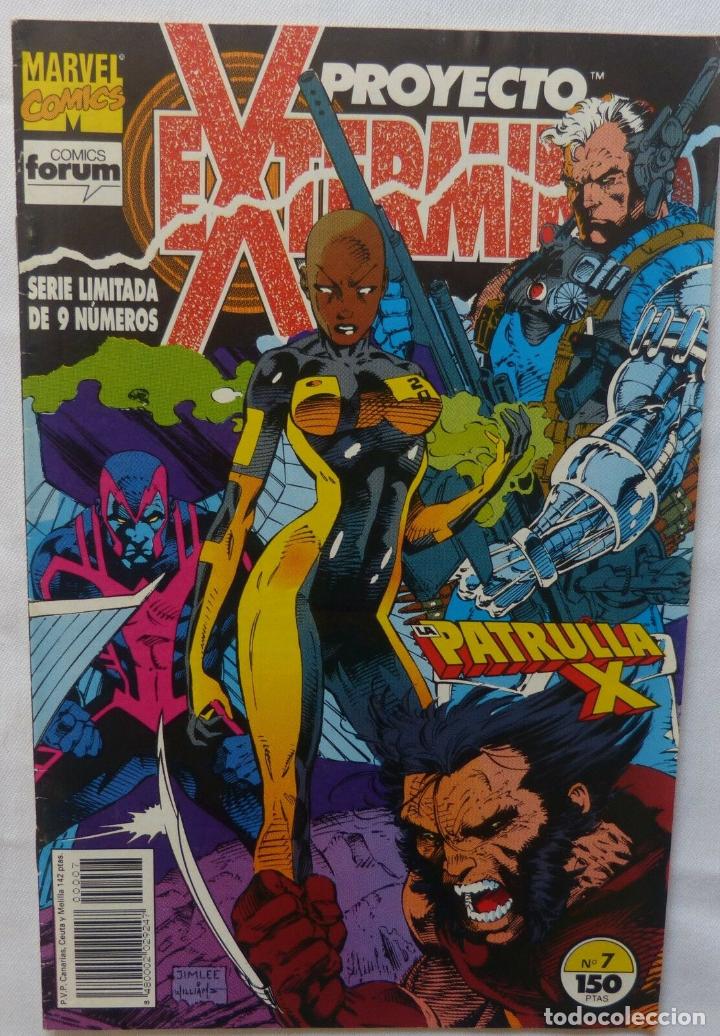 C&oacute;mics: Comic Proyecto Exterminio, forum, Stan Lee ,Numero 7, Patrulla X,1992 - Foto 5