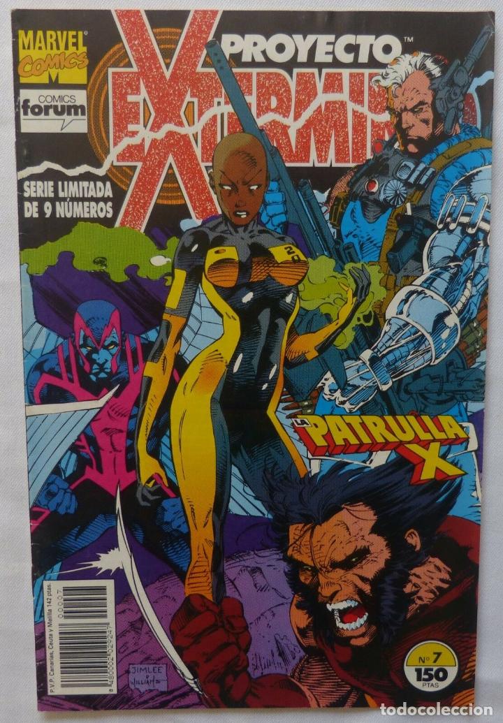 C&oacute;mics: Comic Proyecto Exterminio, forum, Stan Lee ,Numero 7, Patrulla X,1992 - Foto 1