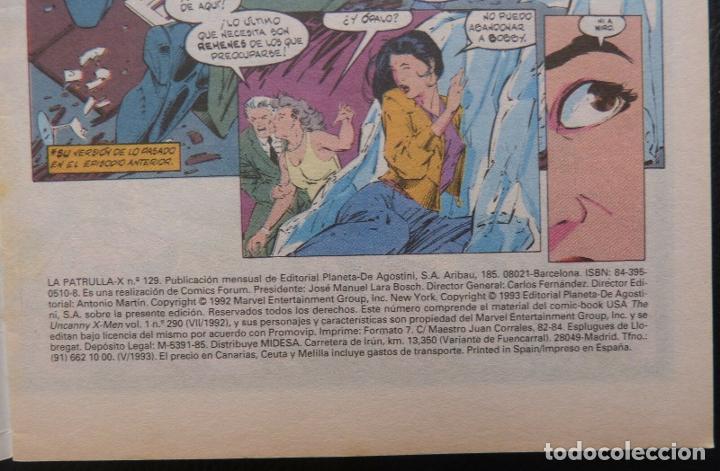 C&oacute;mics: Comic Patrulla X,N&ordm; 129,A&ntilde;o 1993,Forum, Marvel Comics. - Foto 2