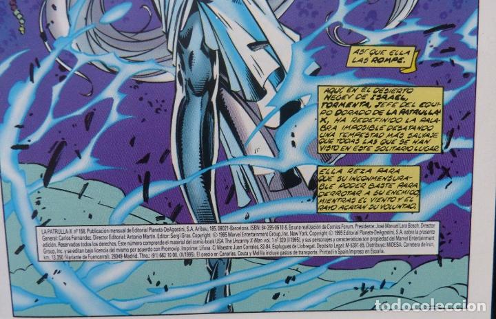 C&oacute;mics: Comic Patrulla X,X-MEN,N&ordm; 158,PARTE 1 DE 4,,1995,Marvel - Foto 2