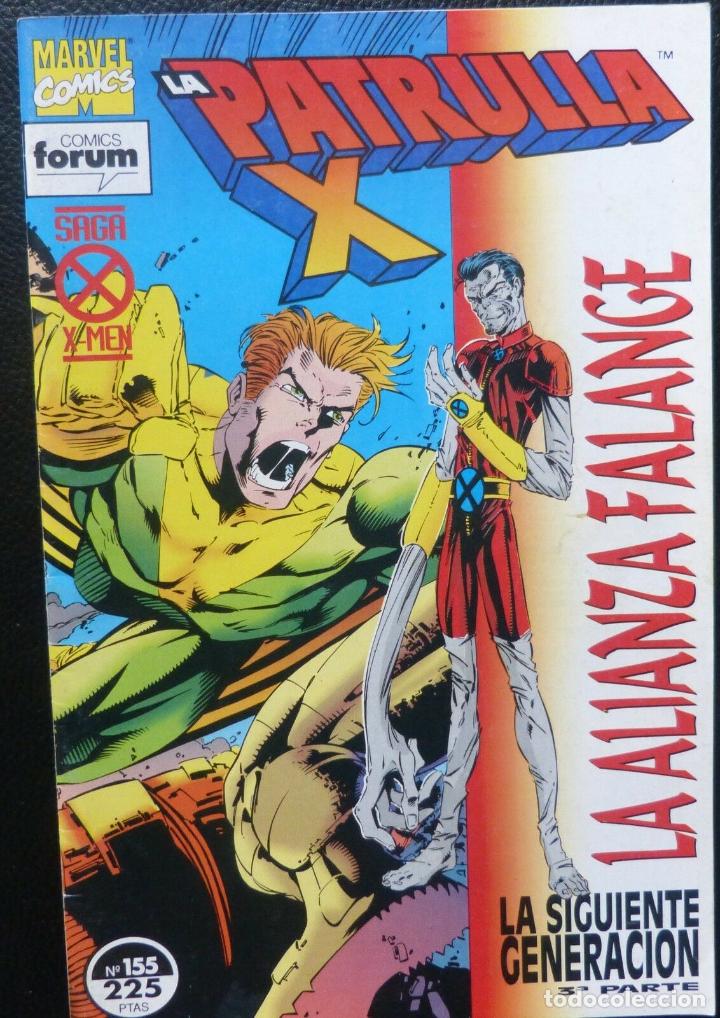 C&oacute;mics: Comic Patrulla X,N&ordm; 155,1995,Marvel Comics,La siguiente Generacion,parte 3 - Foto 1