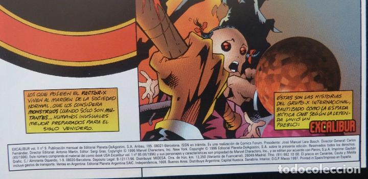 C&oacute;mics: Comic Excalibur,Numero 9,Marvel Comics,Forum,X-Men,A&ntilde;o 1996 - Foto 6