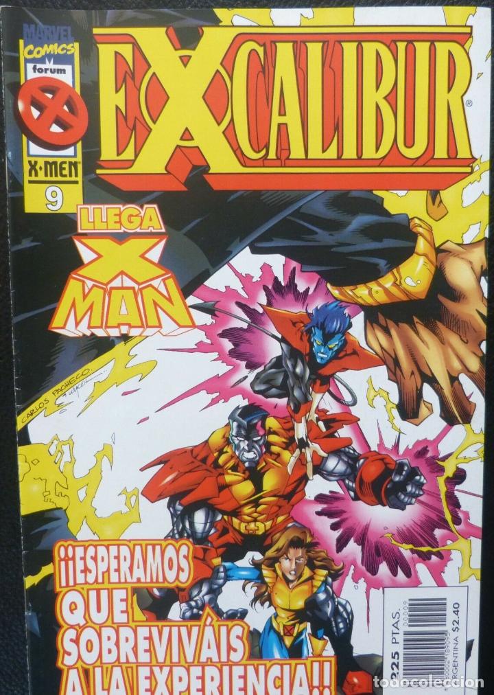 C&oacute;mics: Comic Excalibur,Numero 9,Marvel Comics,Forum,X-Men,A&ntilde;o 1996 - Foto 1