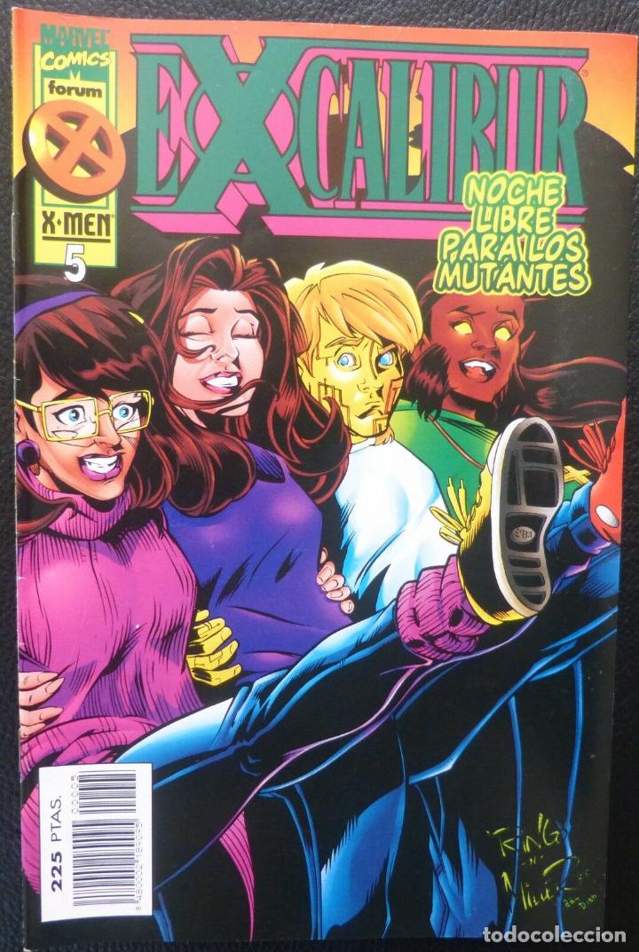C&oacute;mics: Comic Excalibur,Marvel Comics,Forum,X-Men,A&ntilde;o 1996, Numero 5 - Foto 1