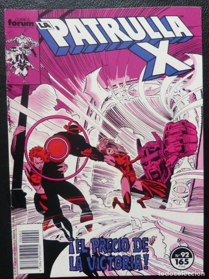 C&oacute;mics: Comic Patrulla X,N&ordm; 92,1988,Comics Forum,! El precio de la Victoria ! - Foto 1