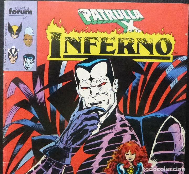 C&oacute;mics: Comic Patrulla X-INFERNO,Comics Forum,a&ntilde;o 1989,Numero 1 - Foto 3