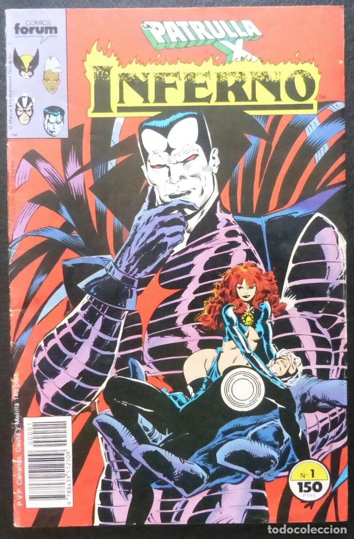 C&oacute;mics: Comic Patrulla X-INFERNO,Comics Forum,a&ntilde;o 1989,Numero 1 - Foto 5