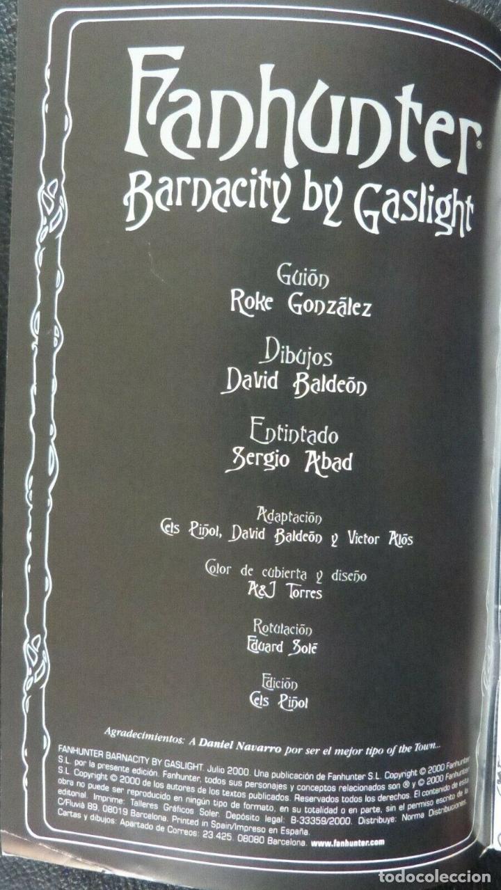 C&oacute;mics: Comic FanHunter,Barnacity by Gasligh,A&ntilde;o 2000,Cels Pi&ntilde;ols,One shot - Foto 5