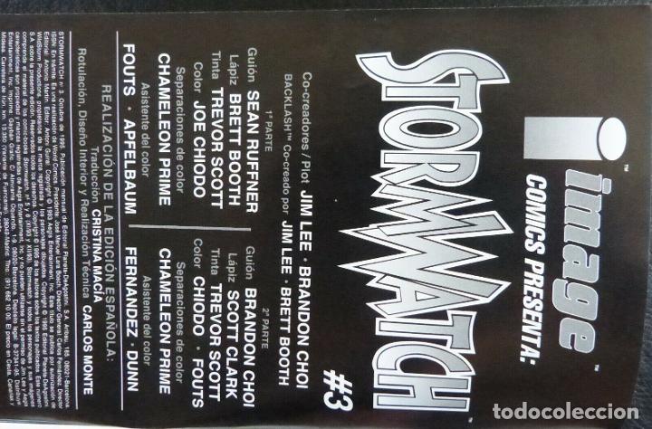 C&oacute;mics: Comic StormWatch,A&ntilde;o 1995,Jim Lee,En Espa&ntilde;ol,Image Comics,N&ordm; 3 - Foto 5