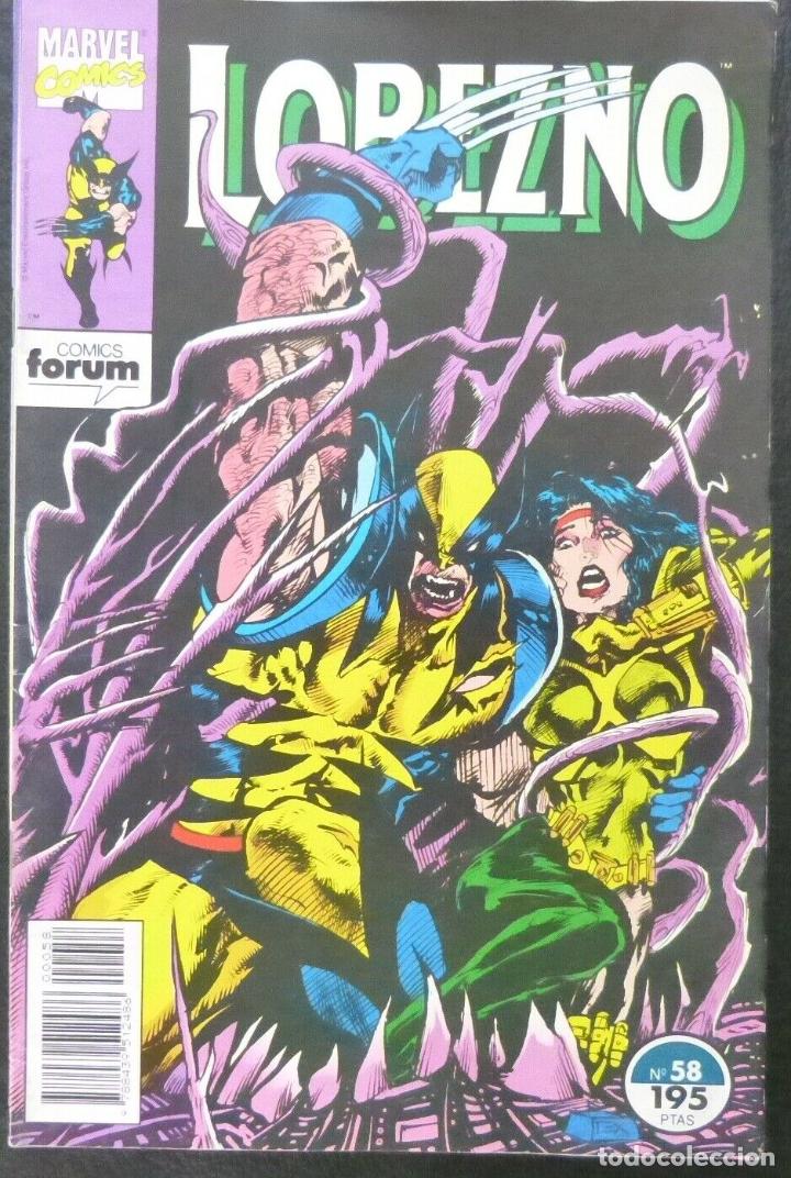 C&oacute;mics: Comic Lobezno,a&ntilde;o 1994,numero 58,Marvel comics,Forum - Foto 1