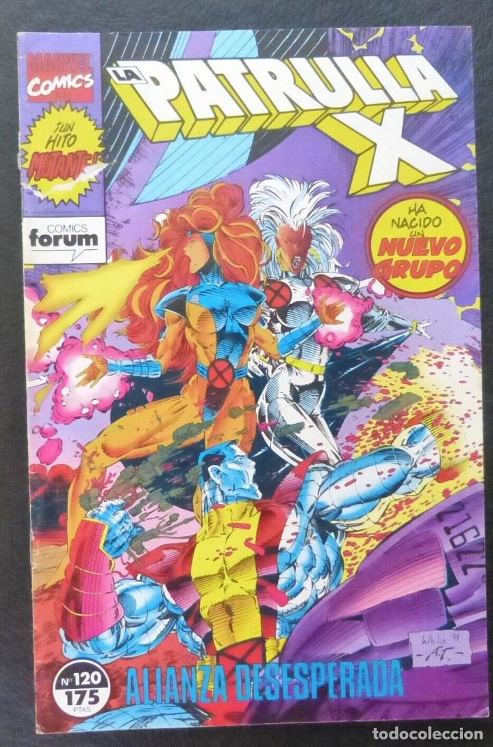 C&oacute;mics: Comic Patrulla X,Marvel Comics,Forum,1992,N&ordm; 120 - Foto 2