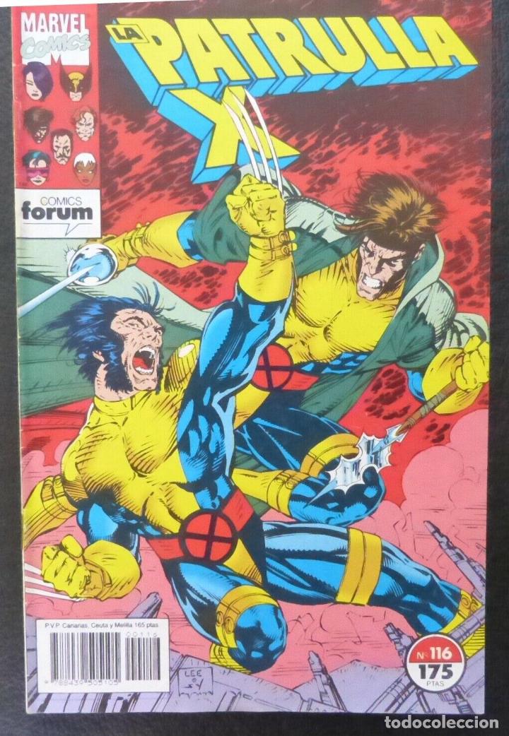 C&oacute;mics: Comic Patrulla X,N&ordm; 116,Marvel Comics,Forum,a&ntilde;o 1992 - Foto 2