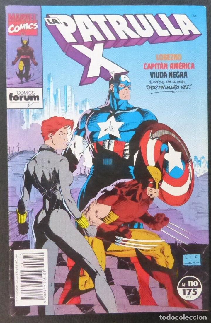 C&oacute;mics: Comic Patrulla X,Marvel Comics,Forum,Numero 110, Los caballeron de Madripur - Foto 1