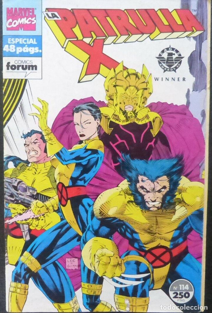 C&oacute;mics: Comic Patrulla X,Numero 114,Marvel Comics,Forum,1992 - Foto 4