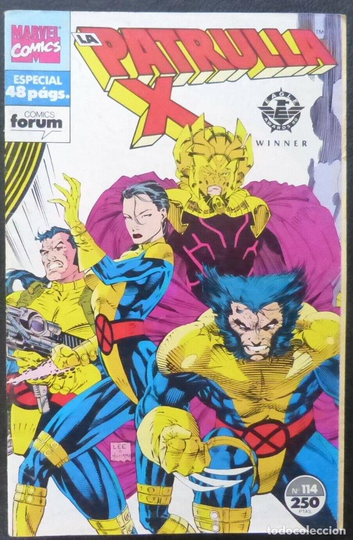 C&oacute;mics: Comic Patrulla X,Numero 114,Marvel Comics,Forum,1992 - Foto 1