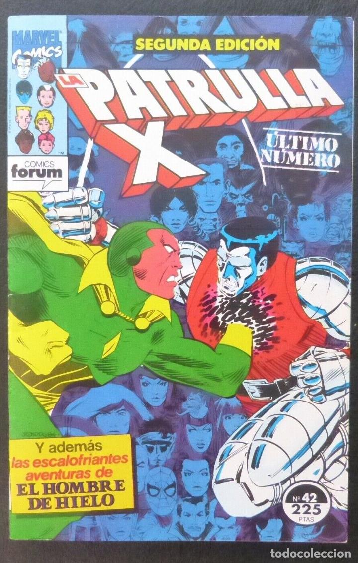 C&oacute;mics: Comic Patrulla X,N&ordm; 42,A&ntilde;o 1995,Marvel Comics,Forum,ultimo numero - Foto 2