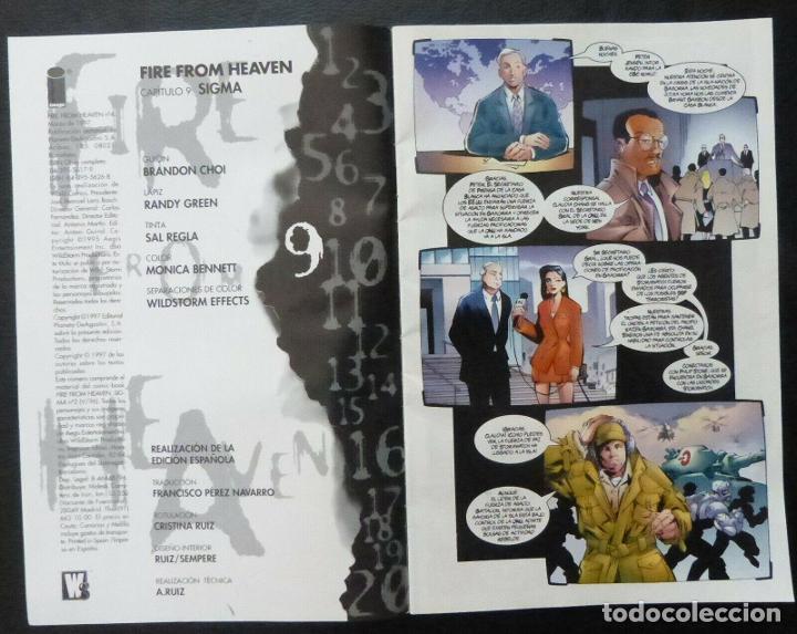 C&oacute;mics: Comic Fire From Heaven,n&ordm; 9,World Comic,Planeta DeAgostini,Alan Moore,1997 - Foto 4