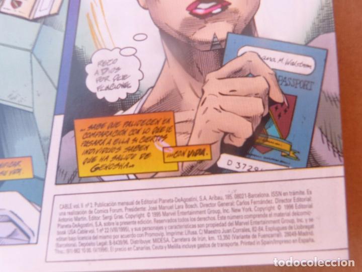 C&oacute;mics: Comic CABLE,N&ordm; 2-Vol II- XXX,Marvel Comics,Forum.A&ntilde;o 1996 - Foto 3