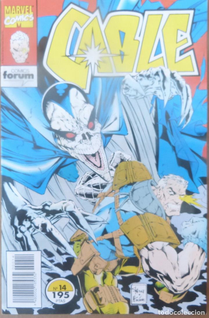 C&oacute;mics: Comic CABLE,N&ordm; 14, A&ntilde;o 1995,Marvel Comics,Forum - Foto 2