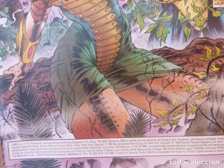 C&oacute;mics: Comic CABLE,N&ordm; 5-Vol II,Especial 20 aniversario-Marvel Comics,Forum.1996 - Foto 3