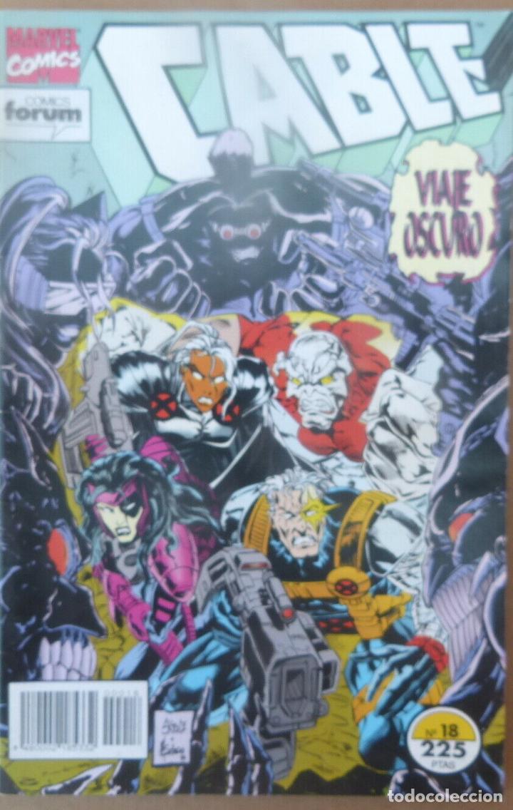 C&oacute;mics: Comic CABLE,N&ordm; 18,Marvel Comics,Forum.1995 - Foto 4