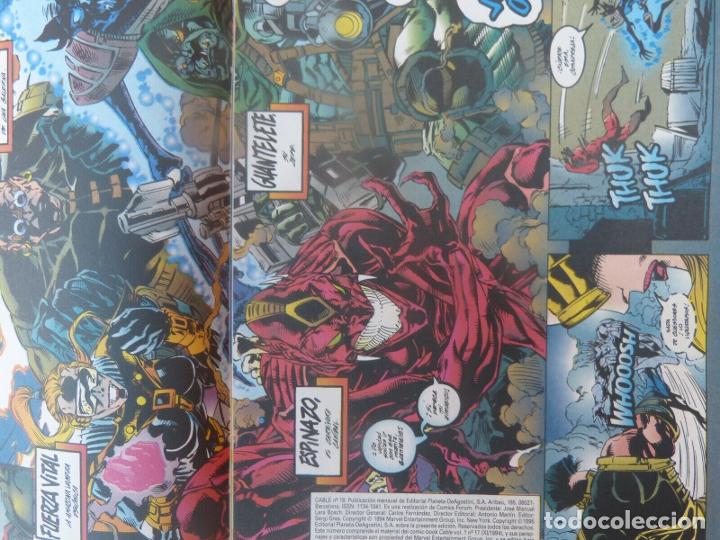 C&oacute;mics: Comic CABLE,N&ordm; 18,Marvel Comics,Forum.1995 - Foto 5