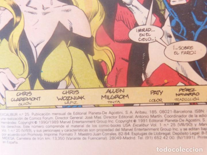 C&oacute;mics: Comic EXcalibur,N&ordm; 25,1991, Forum,Marvel Comics - Foto 3