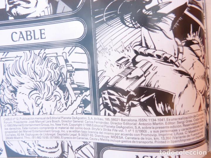 C&oacute;mics: Comic CABLE,N&ordm; 12,Marvel Comics,Forum.A&ntilde;o 1995 - Foto 3