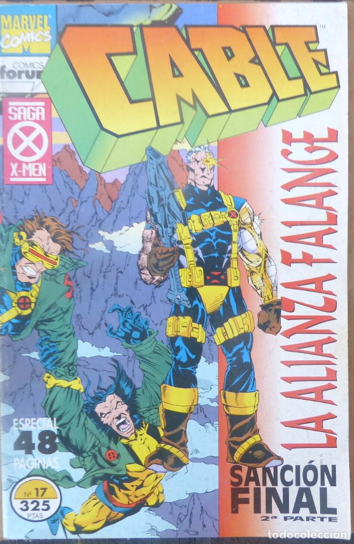 C&oacute;mics: Comic CABLE,N&ordm; 17-X-MEN, A&ntilde;o 1995,Marvel Comics,Forum-Especial 48 pags - Foto 1