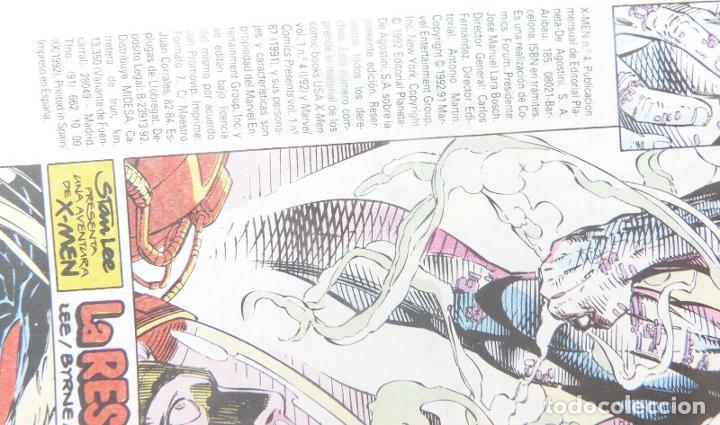 C&oacute;mics: Comic X-MEN ,N&ordm; 4,Marvel Comics,Forum.A&ntilde;o 1992 - Foto 4