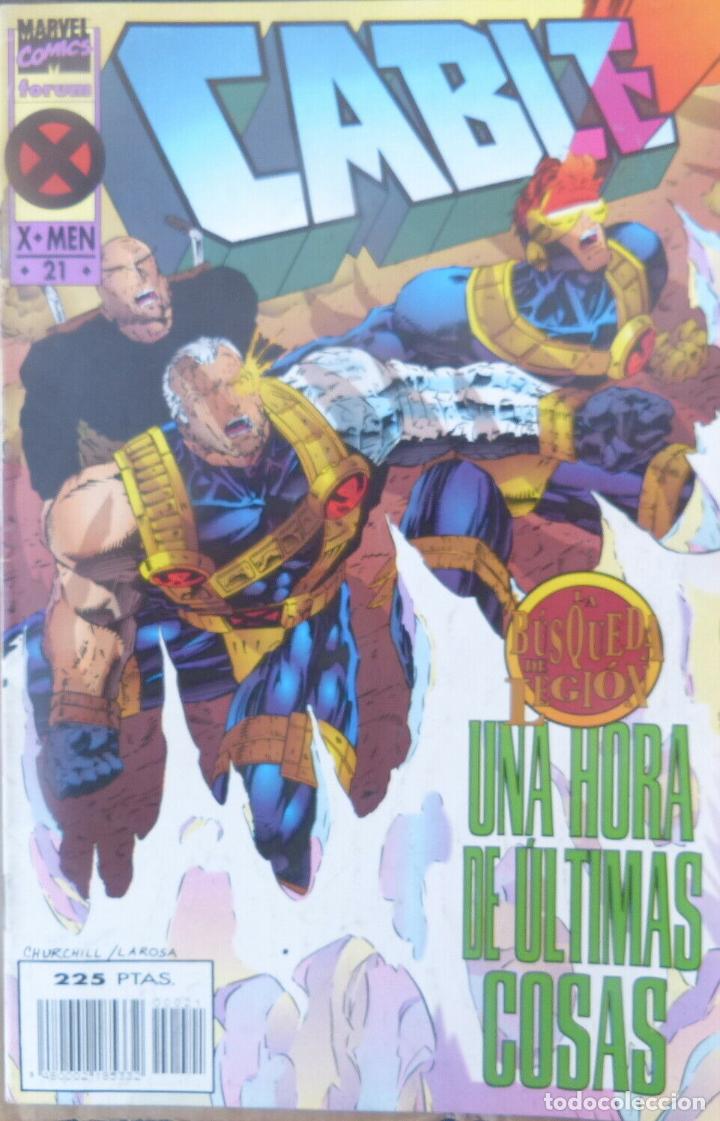 C&oacute;mics: Comic CABLE,N&ordm; 21-X-MEN, A&ntilde;o 1995,Marvel Comics,Forum - Foto 1