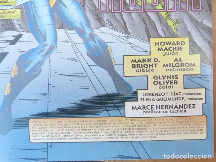 C&oacute;mics: Comic X- FACTOR N&ordm; 9-VOL II-comics Forum,X-Men,A&ntilde;o 1996 - Foto 6