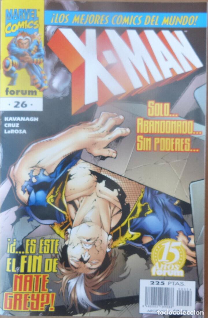 C&oacute;mics: Comic X-MAN ,Forum ,Marvel Comics-1998 -N&ordm; 26-VOL II - Foto 3