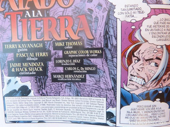C&oacute;mics: Comic X-MAN -N&ordm; 22-Vol II -1998 -Forum ,Marvel Comics - Foto 3
