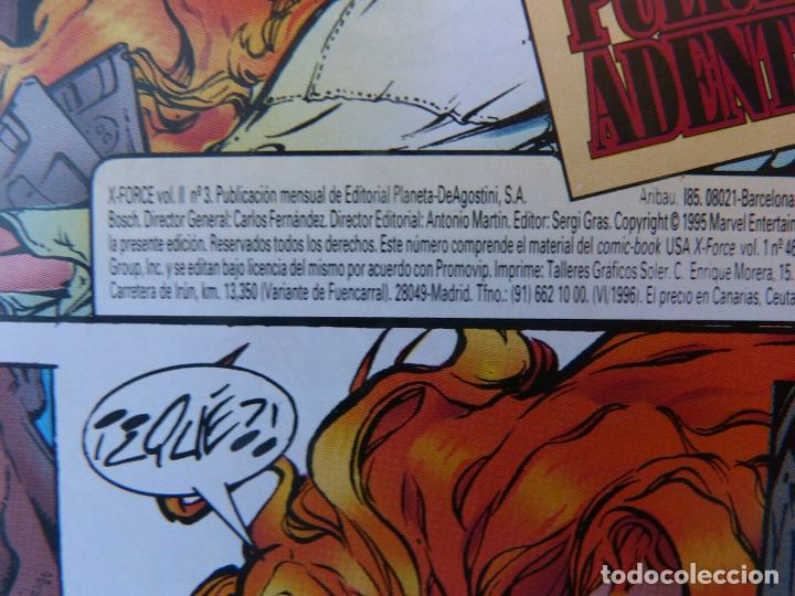 C&oacute;mics: Comic, X Force, n&uacute;mero 3, Vol&uacute;men II, Forum, Marvel Comic, Jeph Loeb, Bud LaRos - Foto 7