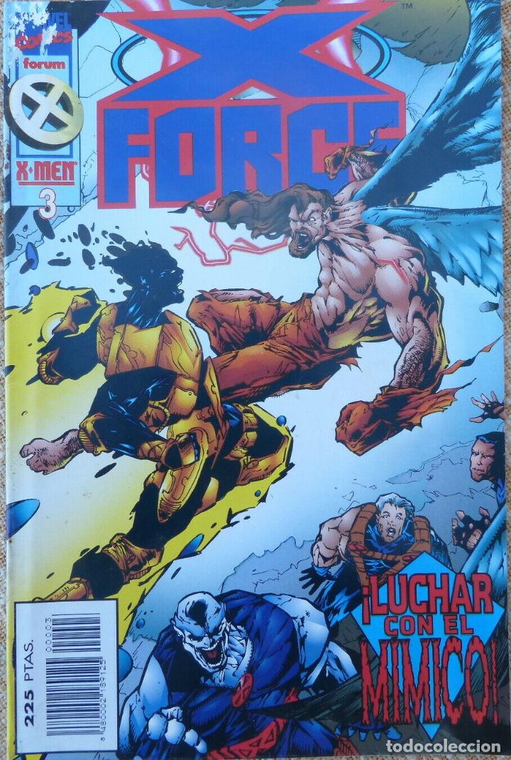 C&oacute;mics: Comic, X Force, n&uacute;mero 3, Vol&uacute;men II, Forum, Marvel Comic, Jeph Loeb, Bud LaRos - Foto 1