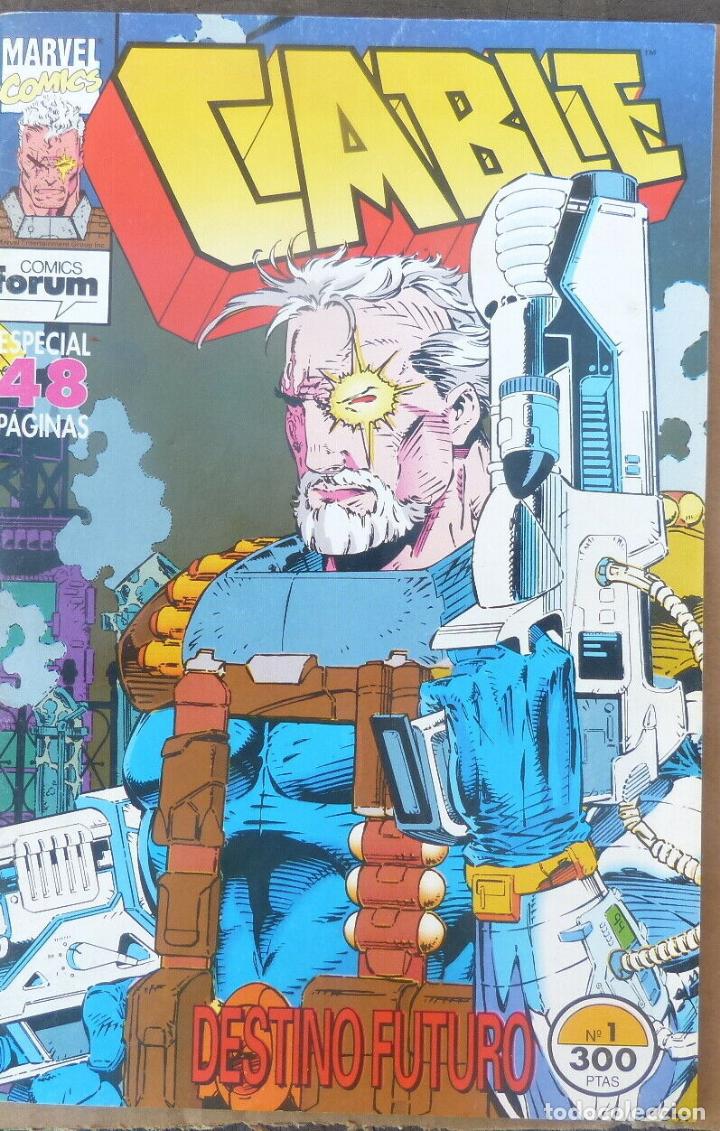 C&oacute;mics: Comic CABLE,N&ordm; 1-Especial 48 pags A&ntilde;o 1994,Marvel Comics,Forum. - Foto 5