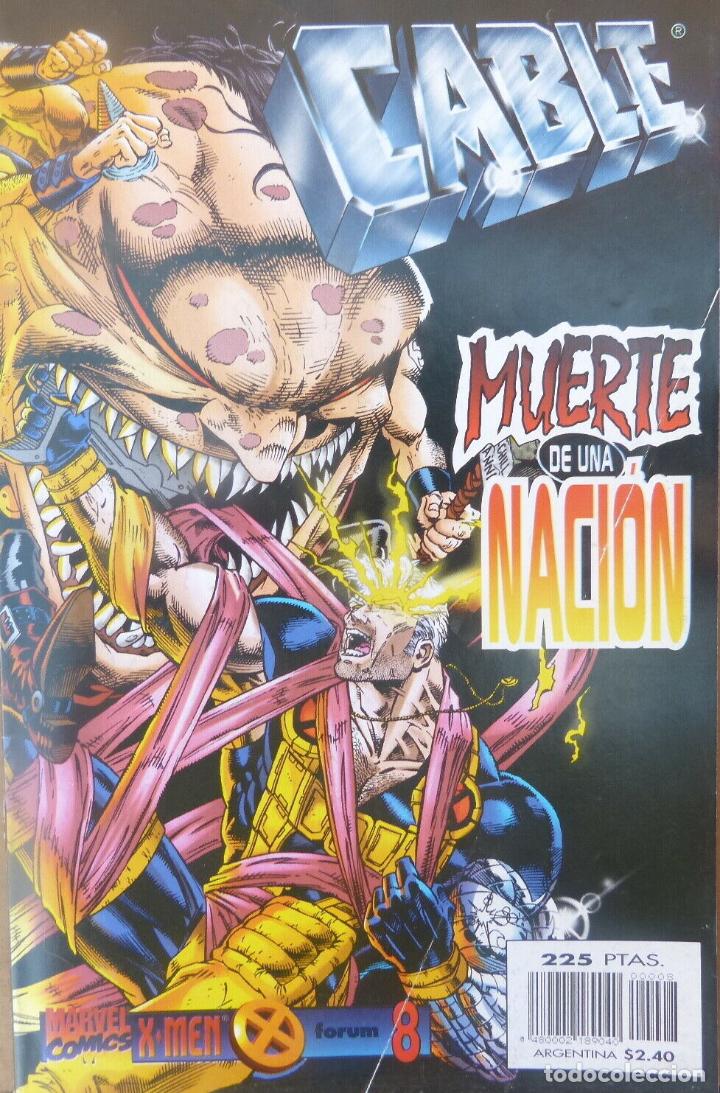 C&oacute;mics: Comic CABLE,N&ordm; 8-X-MEN, A&ntilde;o 1996,Marvel Comics,Forum. - Foto 3
