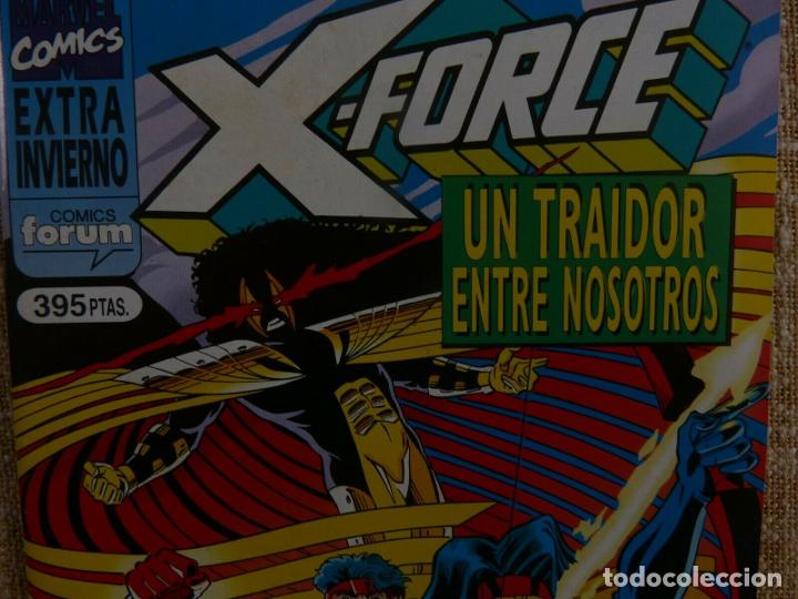 C&oacute;mics: Comic, X Force, n&uacute;mero Extra invierno,Forum, Marvel Comic, Jeph Loeb, Bud LaRosa - Foto 4