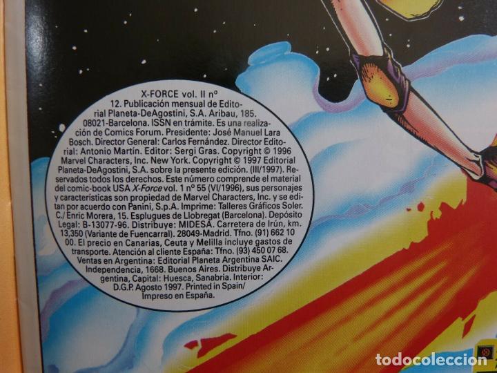 C&oacute;mics: Comic, X Force, n&uacute;mero 12, Vol&uacute;men II, Forum, Marvel Comic, Jeph Loeb, 1997 - Foto 3